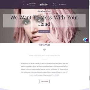 Divergent Media Hair Asylum Website